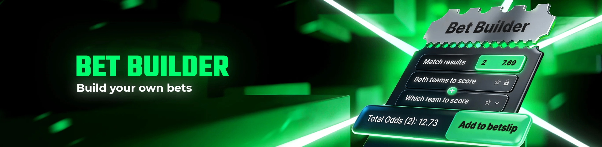 Build Your Own Bets promotion banner